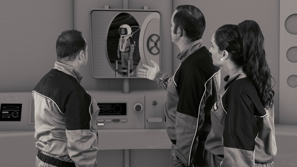 ROCKET TO THE PLANET MORTAL - Frame 7