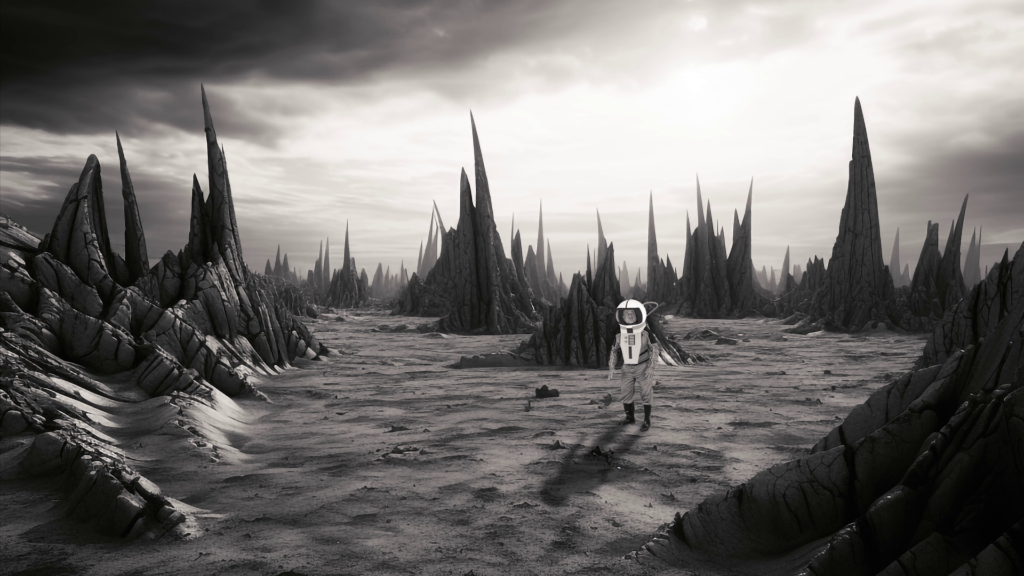 ROCKET TO THE PLANET MORTAL - Frame 8